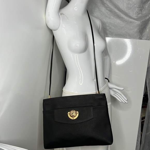 Rodo Vintage New Convertible Clutch Shoulder Crossbody Large Zip Bag - Picture 3 of 13